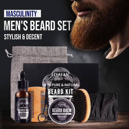 Ultimate Beard Growth Kit - Thicker & Fuller Grooming Set