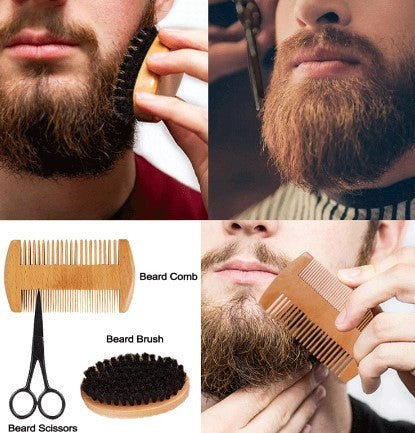 Ultimate Beard Growth Kit - Thicker & Fuller Grooming Set