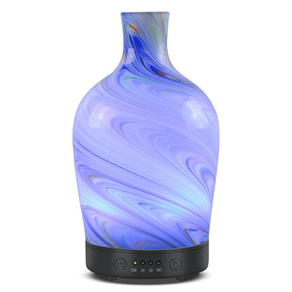 Vase-Shaped Glass Ultrasonic Aroma Diffuser & Humidifier